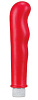 Красный вибромассажёр с наплывами Seven Creations Pure Vibes 06-099RD-BCD (17,8 см)