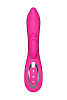 Розовый вибратор с клиторальным стимулятором Nalone Touch2 VS-VR47-1 (21,8 см)