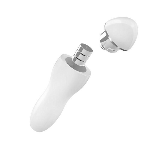 Белый клиторальный вибростимулятор OVO W1 WHITE