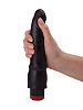 Чёрный вибромассажёр-реалистик LOVETOY (А-Полимер) 410300 (19,3 см)