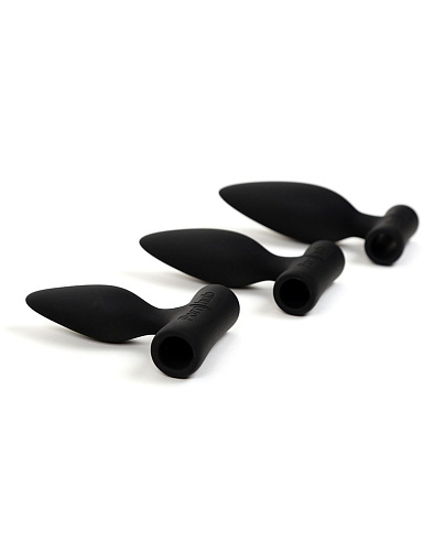 Чёрный анальный набор Pornhub Pornhub Trilogy Anal Training Kit 95705