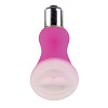 Массажёр розового цвета со съёмной насадкой для заморозки California Exotic Novelties Posh Silicone Kiss SE-2078-30-3