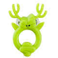 Вибронасадка зеленого цветам в форме оленя Shots Media BV Beasty Toys Rockin Reindeer SLI010