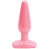Розовая пробка для анальной стимуляции Doc Johnson HOT PINK 0244-12-CD (12,3 см)