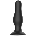 Чёрная анальная пробка Shots Media BV Self Penetrating Butt Plug № 67 SON067BLK (12,7 см)