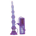 Фиолетовый анальный многоскоростной массажёр «Ёлочка» Gopaldas 2K393CLV BCD GP (19 см)