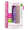 Фиолетовая анальная втулка Shots Media BV Silky Buttplug Medium SHT179PUR (12,5 см)