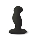 Анальный стимулятор чёрного цвета с вибрацией Nexus Range G-Play Medium Black E21602 (9 см)