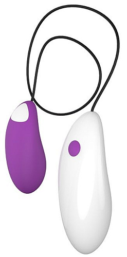 Фиолетовое виброяйцо Dream Toys WIRED LOVE EGG 21575