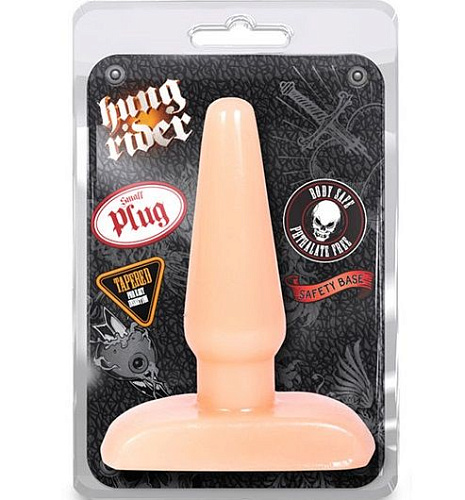 Телесная анальная пробка Blush Novelties SMALL PLUG BL-18603 (9 см)