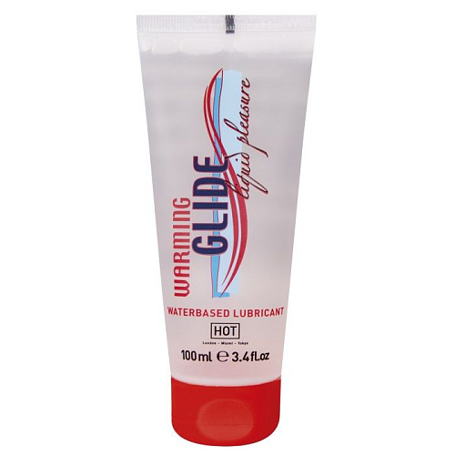 Согревающая интимная смазка на водной основе HOT Warming Glide 44041.07 (100 мл)