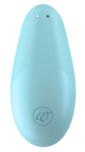 Голубой бесконтактный клиторальный стимулятор Womanizer Liberty 0594091
