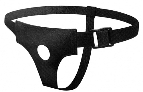 Телесная поясная насадка с трусиками Shots Media BV Realistic Dildo REA065FLE (20 см)