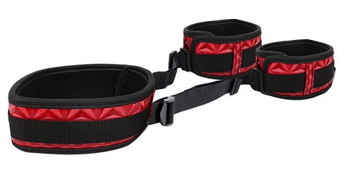 Розово-черный фиксатор для ног Notabu Bior toys NTB-80350-6