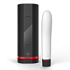 Чёрный мастурбатор для секса на расстоянии Kiiroo ONYX TELEDILDONIC MASTURBATOR BOBBI EDEN E27230