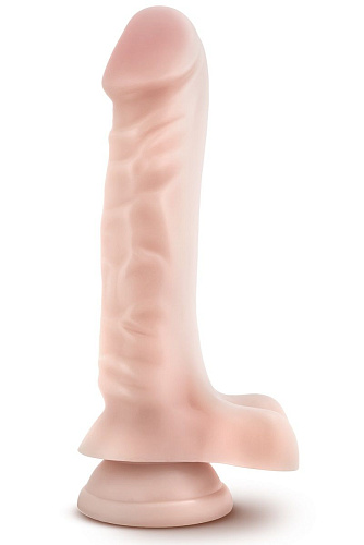 Телесный фаллоимитатор с мошонкой Blush Novelties Dr. Skin 9 Inches Cock 1 BL-28413 (22,86 см)