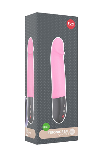Розовый пульсатор Fun Factory Stronic Real 4128831 (20 см)