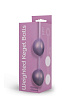 Фиолетовые вагинальные шарики в силиконовой оболочке Seven Creations Weighted Kegel Balls F0135P90P
