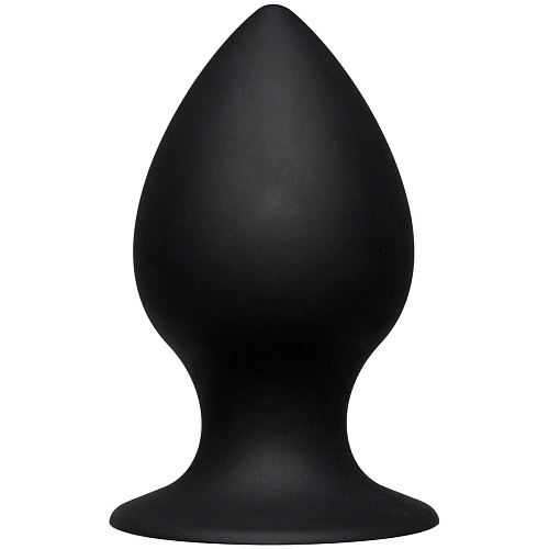 Чёрная анальная пробка Doc Johnson Kink Ace Silicone Plug 4.5 2401-17-BX (11,43 см)