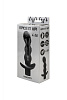 Чёрный анальный вибромассажёр Lola toys Naughty 8012-01Lola (14,5 см)