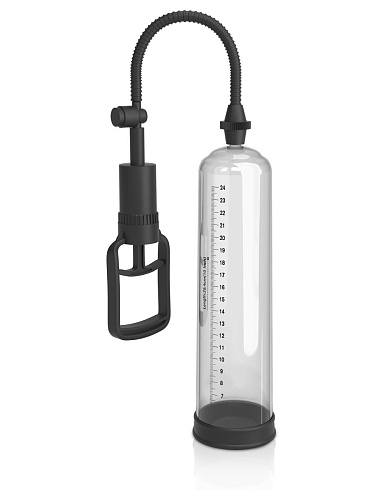 Ручная, прозрачная вакуумная помпа для мужчин с насосом Pipedream XL Penis Enlargement Pump PD1972-00