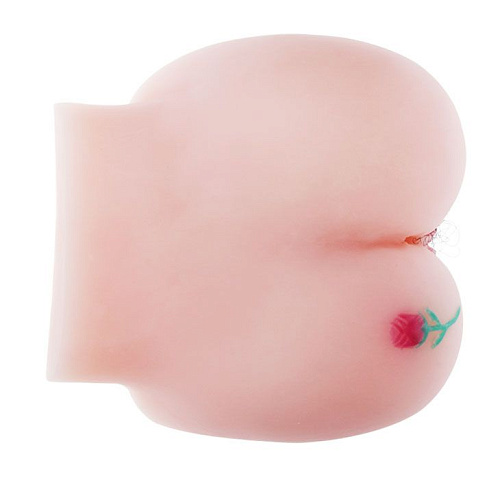 Тугой анус и вагина с вибрацией в телесном цвете Baile BM-009107-1002
