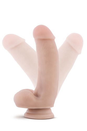 Телесный фаллоимитатор на присоске Blush Novelties The Pizza Boy BL-16433