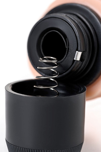 Телесный реалистичный мультискоростной вибратор A-toys 761049 (22,5 см)