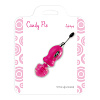 Ярко-розовый вибростимулятор Toyz4lovers MINI STIMULATOR CANDY PIE LIGHTYUP T4L-00801288