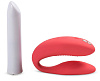 Белый с розовым подарочный вибронабор We-vibe Sensations in Sync
