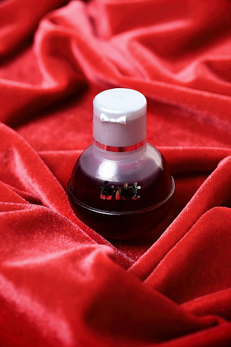 Массажное масло с ароматом винограда и разогревающим эффектом INTT FRUIT SEXY Grape FS03 (40 мл)