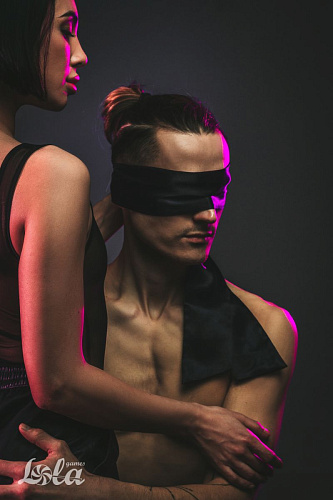 Чёрная лента для связывания Lola toys Wink 1142-03lola