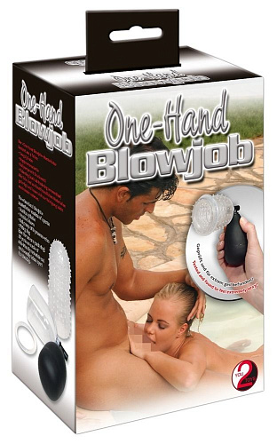 Прозрачная вакуумная помпа для головки Orion One-hand BlowJob 0501522