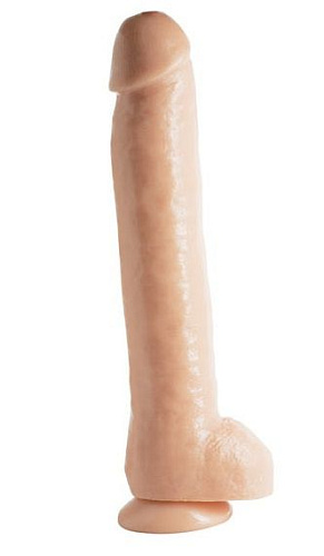 Огромный фаллоимитатор телесного цвета Topco Sales Wildfire Star Performer Series Super Star 1101004 (43 см)