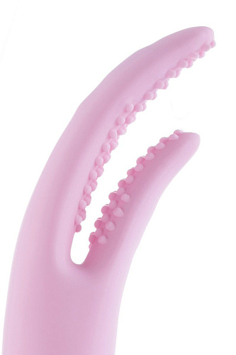 Розовый многофункциональный вибратор Closet Collection THE VICTORIA 390015 (28 см)