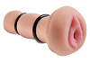 Мастурбатор-вагина телесного цвета с силиконовыми кольцами Pipedream Fill My Tight Pussy RD402