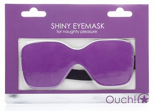 Фиолетовая маска Shots Media BV Shiny Eyemask OU096PUR