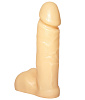Пустотелый фаллоимитатор телесного цвета Сумерки богов 100-04 BU SB (16,7 см)