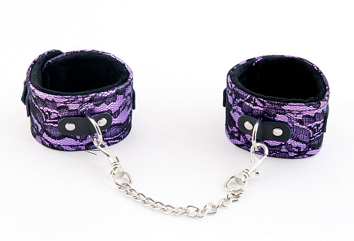 Пурпурные кружевные поножи ToyFa 712003