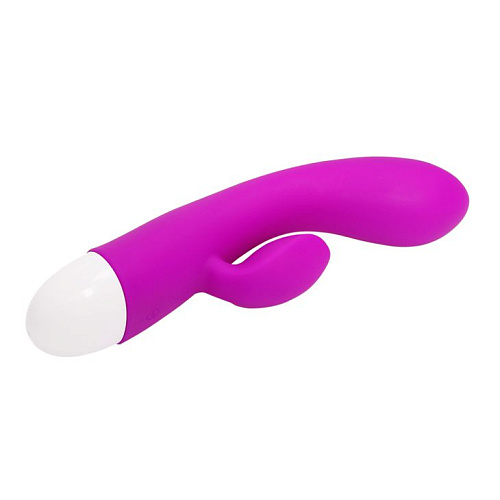 Лиловый вибростимулятор Baile Eli BI-241025 (18 см)