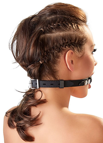 Чёрный силиконовый рельефный кляп Orion Silicone Ball Gag 24926601001