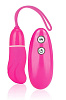 Розовый силиконовый стимулятор для G-точки с пультом ДУ Erotic Fantasy HT-V1
