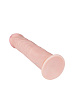 Телесный фаллоимитатор с розовой головкой на присоске LOVETOY (А-Полимер) ART-Style №29 017407 (21,5 см)