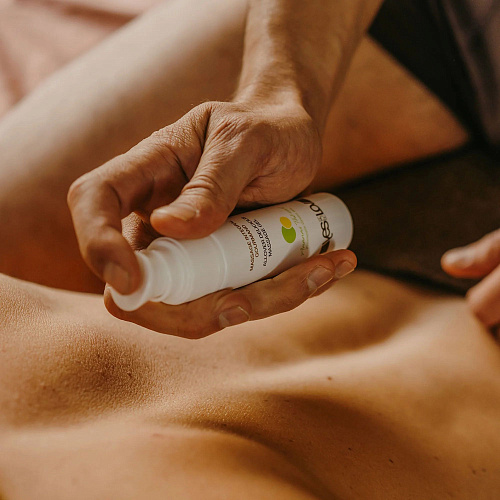 Универсальный массажный гель 3-в-1 с ароматом ананаса и зелёного чая YESforLOV Allover Delicious YFL01B35 (50 мл)