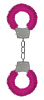 Розовые пушистые наручники Shots Media BV OUCH! Pink OU004PNK