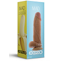 Ультра реалистичный фаллоимитатор телесного цвета EGZO Mad Banana DS005 (20 см)