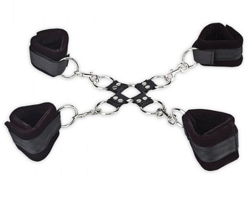 Комплект для сковывания из 5 предметов Lux Fetish LF1794