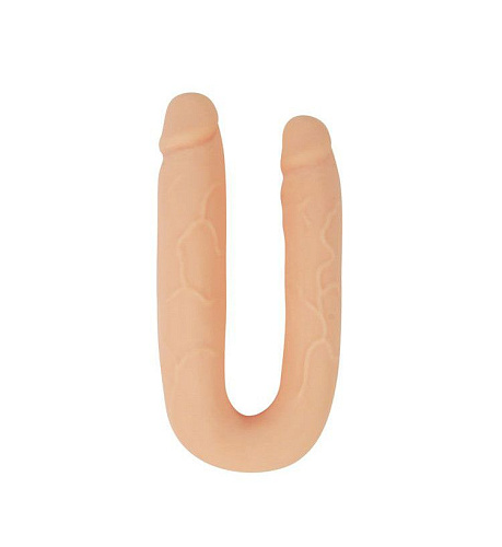 Телесный двойной фаллоимитатор Bior toys EE-10223 (33 см)