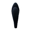 Чёрный вибромассажёр для пар с ДУ Baile Indulgence Plus BI-014145-1