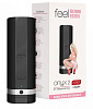Мастурбатор чёрного цвета Kiiroo ONYX 2 TELEDILDONIC MASTURBATOR BOBBI EDEN E28469